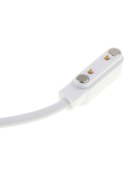 USB Manyetik Şarj Cradle Dock Şarj Kablosu Için 2 Pin Akıllı Izle 7.62MM (Yurt Dışından)
