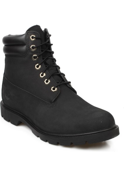 6 inch Lace Up Boot Erkek Siyah Bot TB0A27X60151