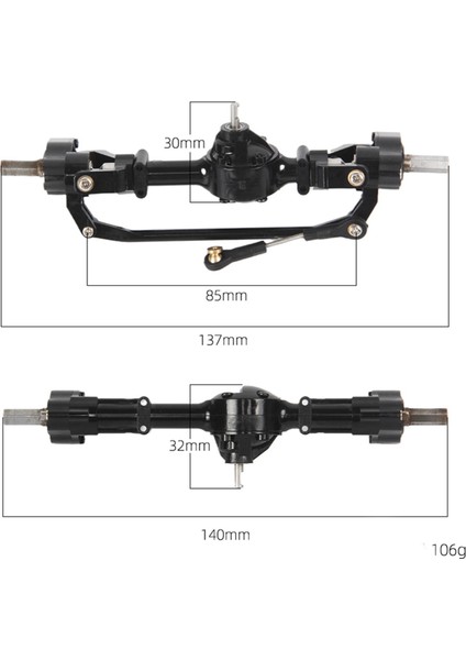 F Fityle Rc 1/16 Ön Arka Aks Mahafazası (Yurt Dışından)