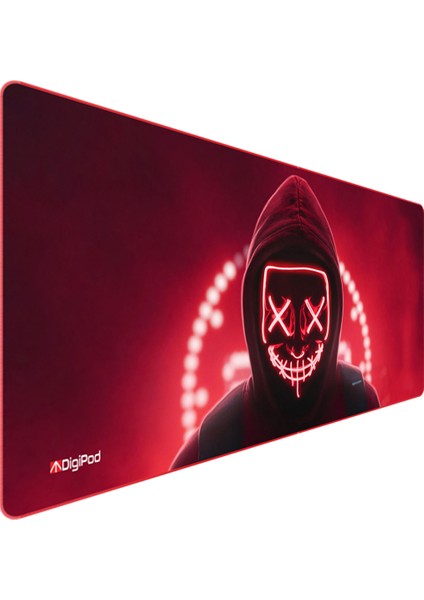 Gaming Mousepad Oyuncu Mouse Pad 90X40 Xxl Büyük Oyuncu Mousepad Kaymaz Taban Dikişli 4mm Kalınlık