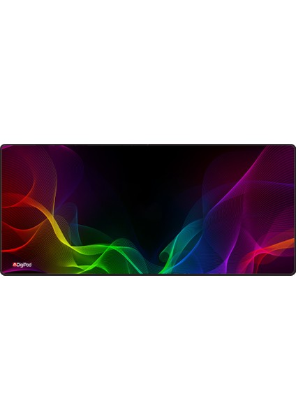 Gaming Mousepad Oyuncu Mouse Pad 90X40 Xxl Büyük Oyuncu Mousepad Kaymaz Taban Dikişli 4mm Kalınlık