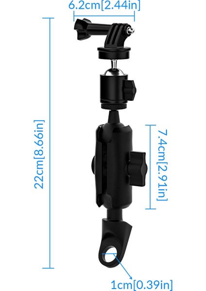 CS-1134B1 Motosiklet Bisiklet Kaydedici Cep Telefonu Braketi Tutucu (Yurt Dışından) fırsatları