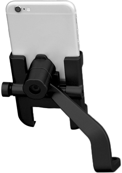 Motosiklet Dikiz Aynası Alüminyum Alaşım Telefon Braketi (Yurt Dışından)