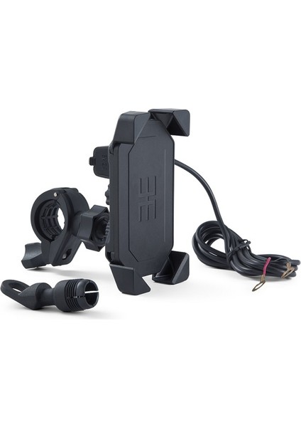 Motosiklet Cep Telefonu Şarj Standı USB Şarj Ile, 3.5-7 Inç Telefonlar Için Uygun (Yurt Dışından)