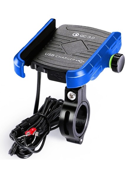 Motosikletler / Bisiklet USB Şarj Cihazı Qc 3.0 6-9 cm Cihaz Için Hızlı Şarj Braketi (Yurt Dışından) fiyatları