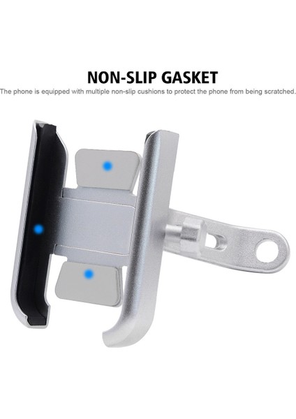 Motosiklet Dönebilen Cep Telefonu Tutucu Braketi, Dikiz Aynası Sürümü (Yurt Dışından) fırsatları