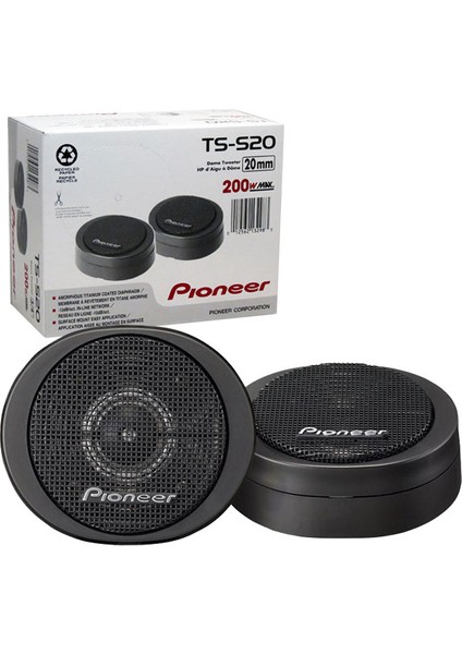 Pıoneer TS-S20 Dome Tweeter 200 W