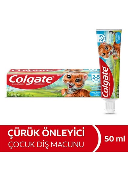 Çocuk Diş Macunu 50 ml X12