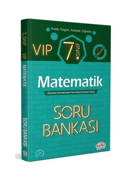 7. Sınıf Vıp Matematik Soru Bankası