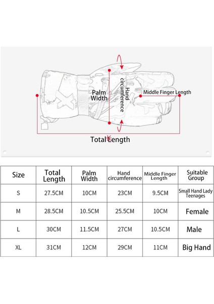 Açık Hava Eldivenleri Unisex Sıcaklık Rüzgar Geçirmez Su Geçirmez Eldivenler, Ekrana Dokunabilir Bisiklet Sporları Kayak Pamuklu Eldivenler (Yurt Dışından) fiyatları