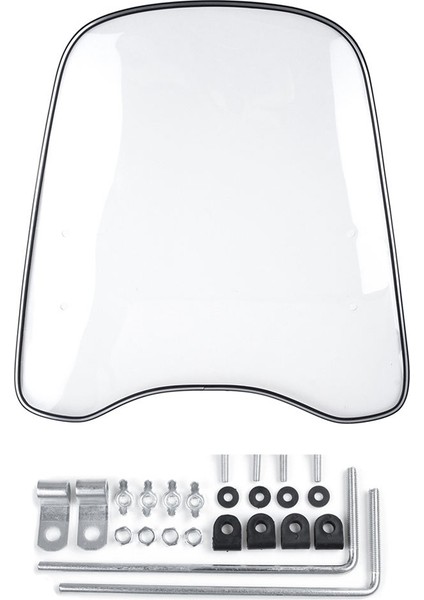 Windproof Clear Ön Cam Rüzgar Saptırma Muhafız Motosiklet Atv (Yurt Dışından) modelleri