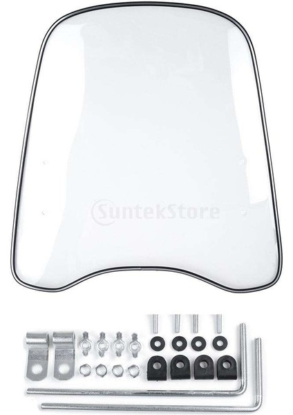 Windproof Clear Ön Cam Rüzgar Saptırma Muhafız Motosiklet Atv (Yurt Dışından) fırsatları
