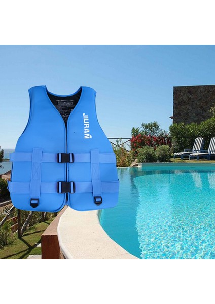 Çocuklar Yetişkinler Li-Fe Ceket Yüzmek Yelek Çocuk Şamandıra Mayo Yüzme Yardım Yüzmek Eğitim Flotasyon Yelek Yüzdürme Mayo, S-2xl - Mavi Xl (Yurt Dışından)