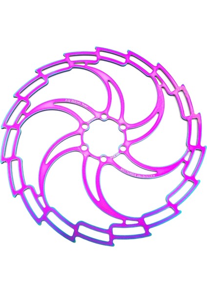 Bisiklet Disk Fren Rotor Katı 180/160 / Orta Kilit Fren Rotor Cıvata 203MM (Yurt Dışından)