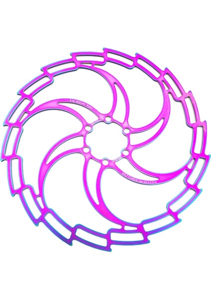 Bisiklet Disk Fren Rotor Katı 180/160 / Orta Kilit Fren Rotor Cıvata 203MM (Yurt Dışından)