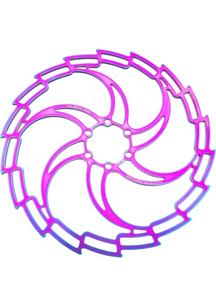 Bisiklet Disk Fren Rotor Katı 180/160 / Orta Kilit Fren Rotor Cıvata 203MM (Yurt Dışından)