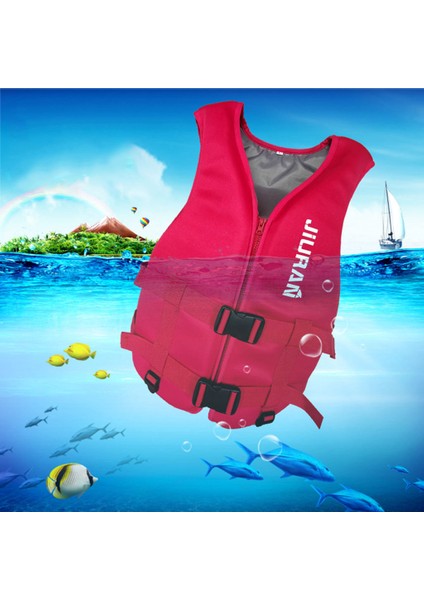 Yüzme Hayat Ceket Kayak Çocuk Yetişkin Yaşam Yelek Floater Floatasyon Cihazı A + Kırmızı M (Yurt Dışından)