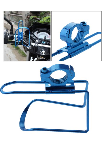 Motosiklet Atv Bisiklet Gidon Içecek Kupası Tutucu Mavi (Yurt Dışından) indirimleri