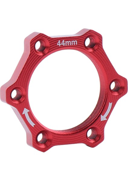 Bisiklet Dişli Ön / Arka Hub Alüminyum Alaşım Rotor Flanş Adaptörü Yıkama - Kırmızı, 44MM Kırmızı 44MM (Yurt Dışından)
