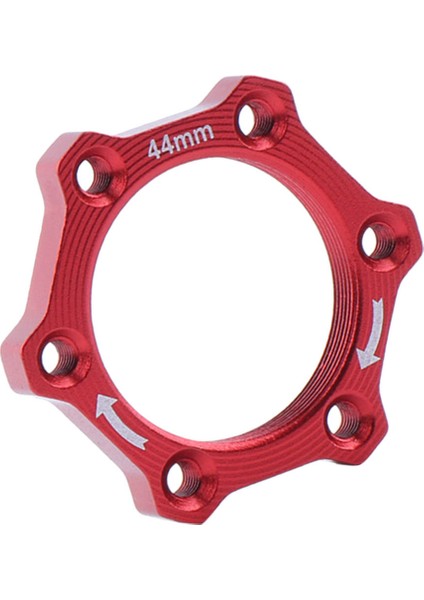 Bisiklet Dişli Ön / Arka Hub Alüminyum Alaşım Rotor Flanş Adaptörü Yıkama - Kırmızı, 44MM Kırmızı 44MM (Yurt Dışından)