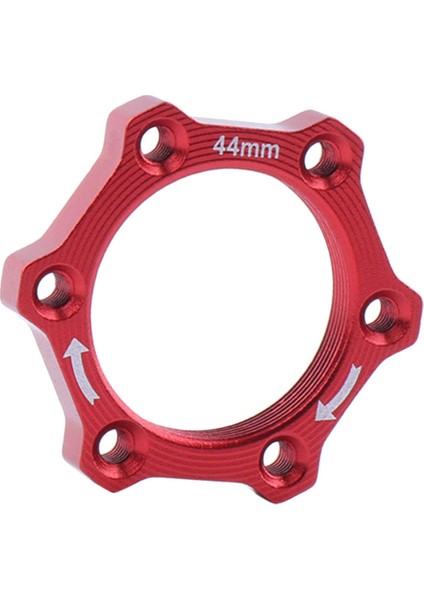 Bisiklet Dişli Ön / Arka Hub Alüminyum Alaşım Rotor Flanş Adaptörü Yıkama - Kırmızı, 44MM Kırmızı 44MM (Yurt Dışından)