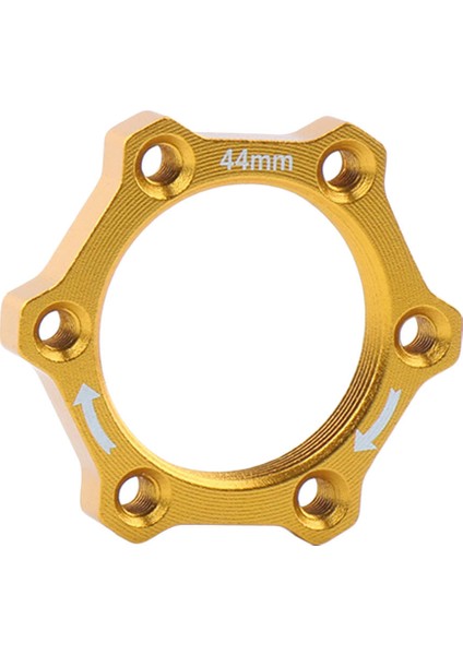 Bisiklet Dişli Ön / Arka Hub Alüminyum Alaşım Rotor Flanş Adaptörü Yıkayıcı - Altın, 44MM Altın 44MM (Yurt Dışından)