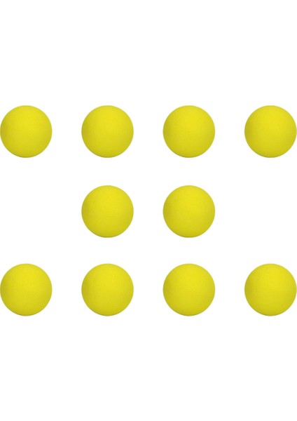 10 Parça Eva Köpük Golf Salıncak Egzersizleri Pratik Eğitim Topları Sarı (Yurt Dışından) fiyatları