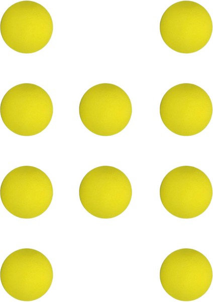 10 Parça Eva Köpük Golf Salıncak Egzersizleri Pratik Eğitim Topları Sarı (Yurt Dışından) indirimleri