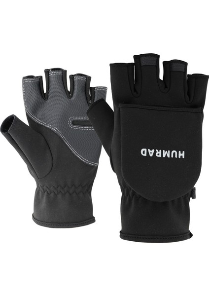 Kış Yarım Parmak Kapak Kapak Sıcak Eldiven (Yurt Dışından)