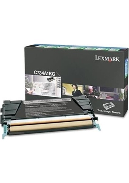 C734-C734A1KG Siyah Toner