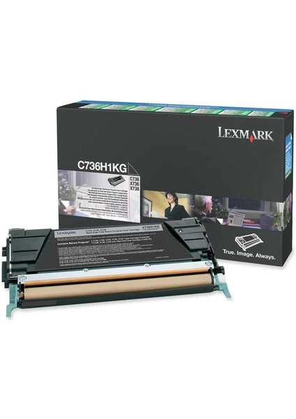 C736-C736H1KG Siyah Toner Yüksek Kapasiteli
