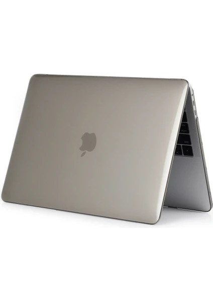 Apple MACBOOK Pro 13' 2020 A2338 M1 Işlemcili Hardcase Kapak Kılıf - Gri