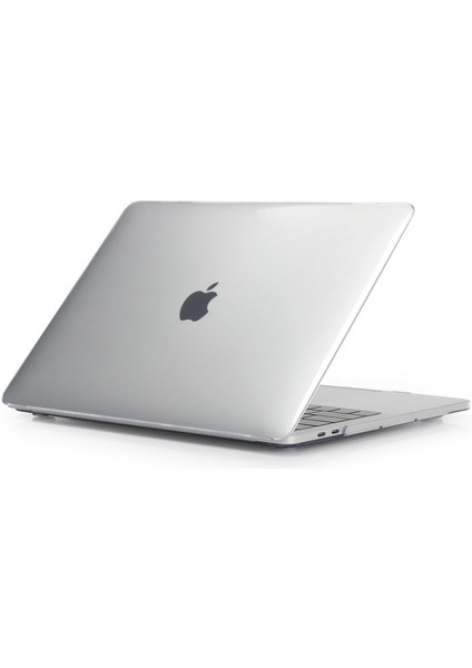 Apple MACBOOK Pro 13' 2020 A2338 M1 Işlemcili Hardcase Kapak Kılıf - Parlak Şeffaf