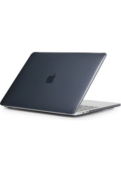 Apple MACBOOK Pro 13' 2020 A2159 A2289 A2251 Hardcase Kapak Kılıf - Parlak Siyah