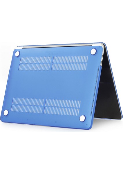 Apple MACBOOK Pro 13' 2020 A2159 A2289 A2251 Hardcase Kapak Kılıf - Mavi modelleri