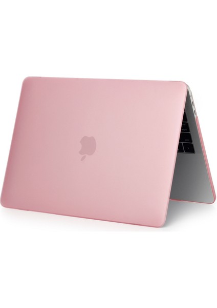 Apple MACBOOK Air 13' 2020 A2179 Hardcase Kapak Kılıf - Pembe