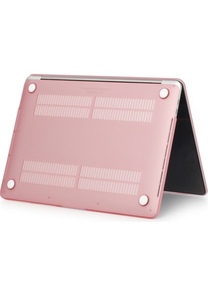 Apple MACBOOK Air 13' 2020 A2179 Hardcase Kapak Kılıf - Pembe