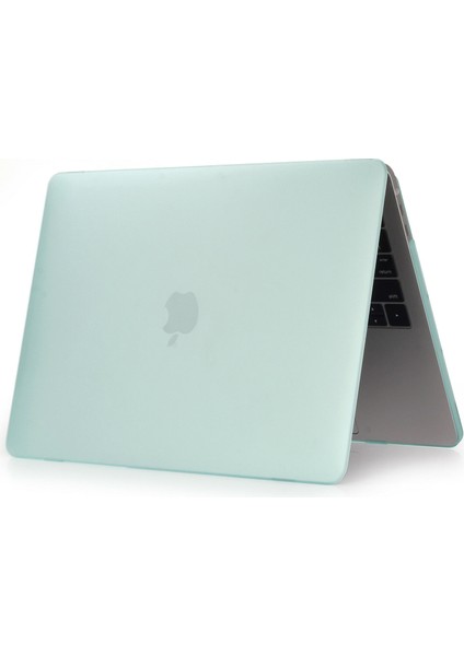 Apple MACBOOK Air 13' 2019 2020 A1932 Hardcase Kapak Kılıf - Su Yeşili