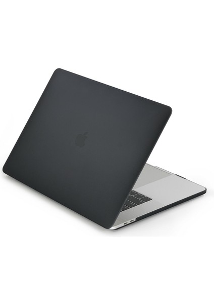 Apple MACBOOK Air 13.3 A1466 A1369 Hardcase Kapak Kılıf - Siyah