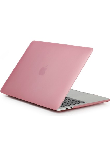 Apple MACBOOK Air 13.3 A1466 A1369 Hardcase Kapak Kılıf - Pembe