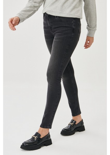 Scarlett High Skinny Fit Yüksek Bel Jean Pantolon