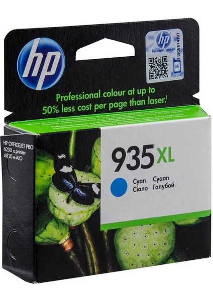 Hp 935XL-C2P24AE Mavi Kartuş