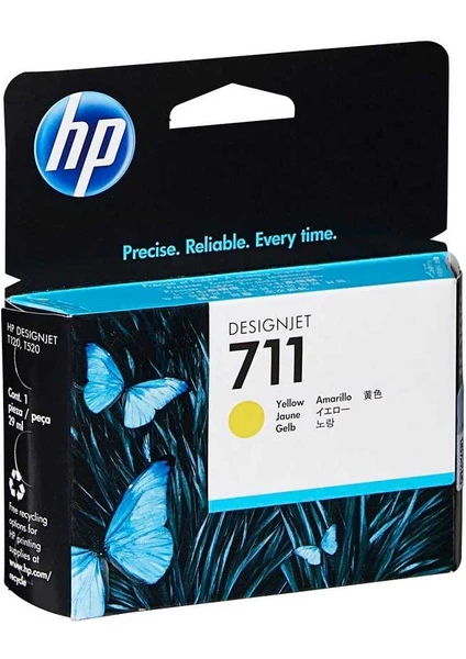 Hp 711-CZ132A Sarı Kartuş