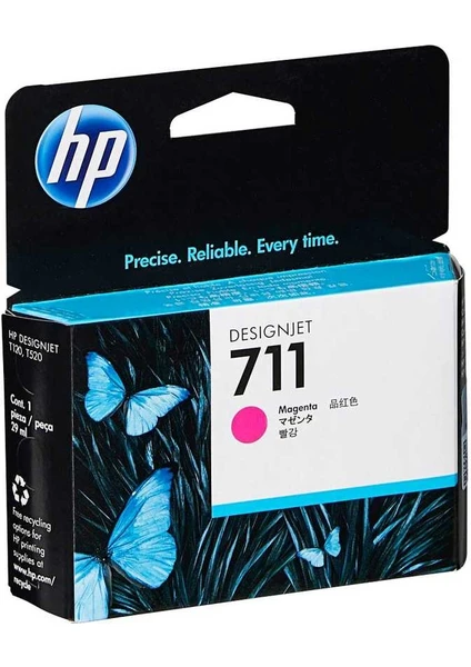 Hp 711-CZ131A Kırmızı Kartuş