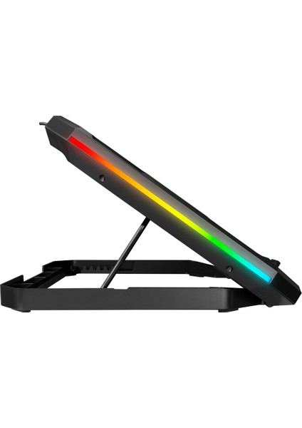 AD-RC15 Spear 5 Fanlı Rgb Işıklı 15-17'' Uyumlu Gaming Notebook Soğutucu Stand