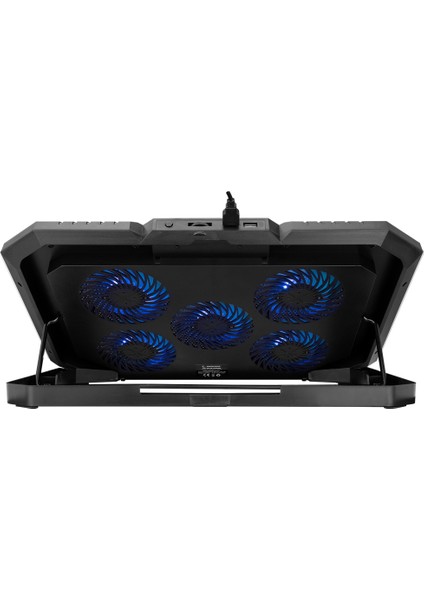 AD-RC15 Spear 5 Fanlı Rgb Işıklı 15-17'' Uyumlu Gaming Notebook Soğutucu Stand