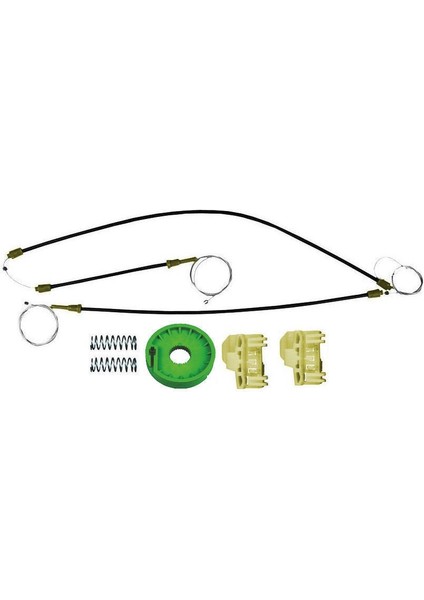 Polo Mk 3 (6N2)1999-2001 Cam Kriko Teli Ön Sağ Set