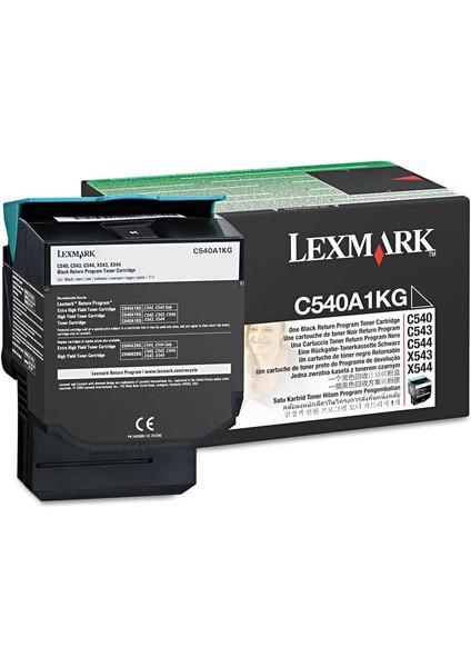 C540-C540A1KG Siyah Toner