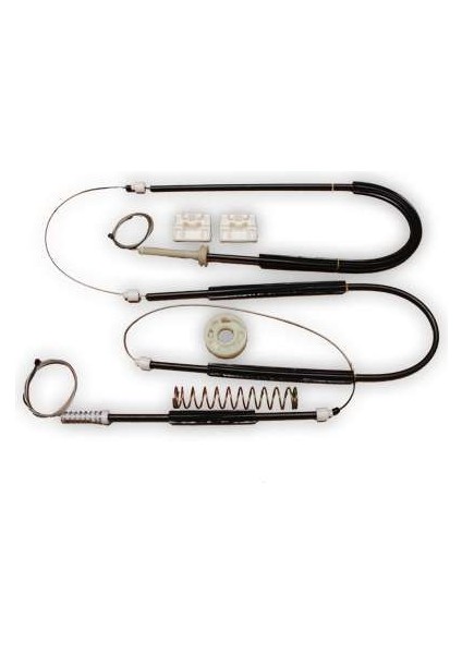 Audi A3 2003-2012 8P3837462A Sağ Ön Cam Kriko Tel Halat Tamir Seti Ehnqvwx7