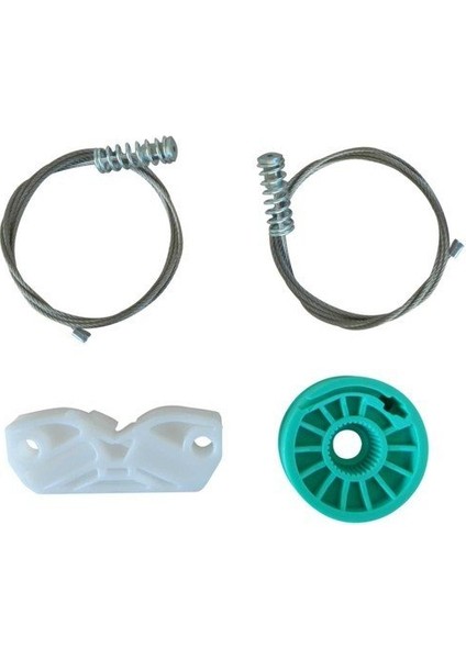 Mercedes Clk C209 A209 2002-2009 Için Arka Cam Veya Sol Kapı Cam Kriko Tel Halat Tamir Seti Bclmqwz8